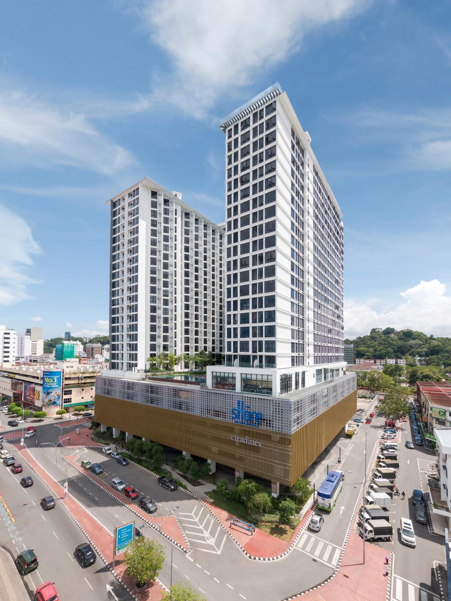 Citadines Waterfront Kota Kinabalu Hotel Buitenkant foto